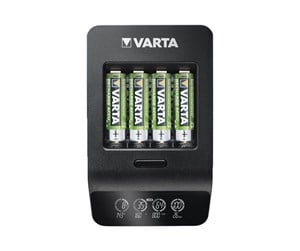 Batteri - VARTA LCD Smart Charger+ incl. 4 Batteries 2100 mA - 57684101441