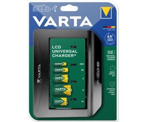 Batteri - VARTA lcd universal charger+ 57688101401 - 57688101401