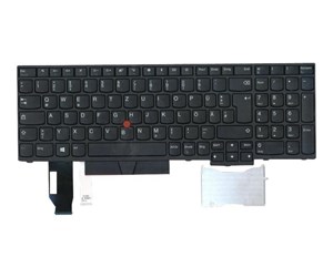 Tastatur - Lenovo Lite-On - Bærbart tastatur - til utskifting - Tysk - Svart - 01YP652