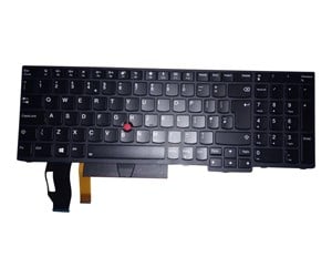 Tastatur - Lenovo Chicony - Bærbart tastatur - til utskifting - Engelsk - Storbritannia - Svart - 01YP628