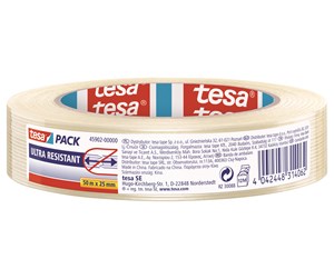 Tape & Lim - tesa pack Ultra Resistant Packaging Tape 50m x 25mm Transparent - 45902-00000-00