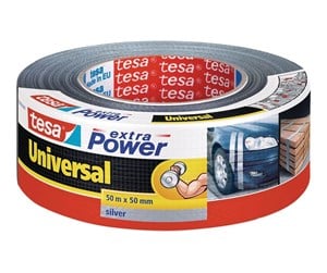 Tape & Lim - tesa Duct Tape extra Power Universal 50m x 50mm Grey - 56389-00000-11