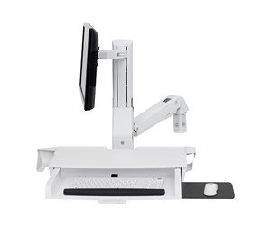 Skjermholder - Ergotron StyleView Combo Arm with Worksurface & Pan - 45-583-216