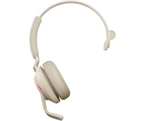 Hodetelefoner - Jabra Evolve2 65 Link380c UC Mono Beige - 26599-889-898