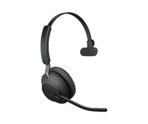 Hodetelefoner - Jabra Evolve2 65 Link380c MS Mono Black - 26599-899-899