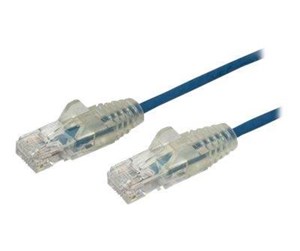 Nettverkskabel - 1m CAT6 Cable - Blue Slim CAT6 Patch Cord - Snagless - LSZH - patch cable - 1 m - blue - N6PAT100CMBLS