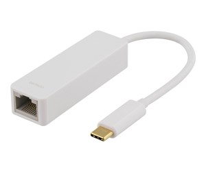 Nettverksadapter - Deltaco USB 3.1 netværksadapter 1xRJ45 1xUSB-C - USBC-GIGA1