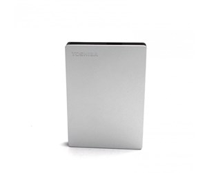 Hard drive - External - Toshiba Canvio Slim - Ekstern Harddisk - 2TB - Sølv - HDTD320ES3EA