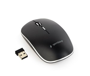 Mus - Gembird Wireless optical mouse 4B-01 - Mus - Optisk - 4 - Svart - MUSW-4B-01