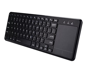 Tastatur - Tracer Smart RF - keyboard - with touchpad - Tastatur - Svart - TRAKLA46367