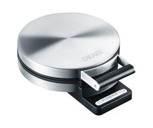 Vaffeljern - Graef Vaffeljern WA 80 - waffle maker - matt stainless steel - WA 80