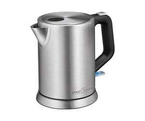 Vannkoker - ProfiCook Vannkoker PC-WKS 1106 - kettle - stainless steel/black - Rustfritt stål/svart - 2200 W - 501106