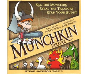 Brettspill & Puslespill - Asmodee Munchkin Deluxe (ENG) - SJG1483