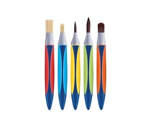 Hobbyartikler - Pelikan  GRIFFIX® PENSELSETT 5 STK - 100401604