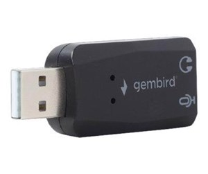 Lydkort - Gembird SC-USB2.0-01 - sound card - SC-USB2.0-01