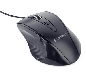 Mus - Gembird Wired optical mouse 4B-02 - Mus - Optisk - 4 - Svart - MUS-4B-02