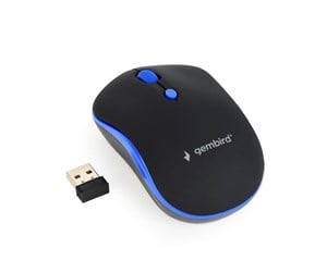 Mus - Gembird Wireless optical mouse 4B-03 - Mus - Optisk - 4 - Blå - MUSW-4B-03-B