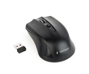 Mus - Gembird Wireless optical mouse 4B-04 - Mus - Optisk - 4 - Svart - MUSW-4B-04