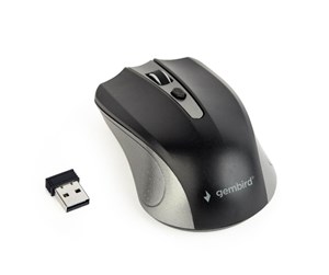 Mus - Gembird Wireless optical mouse 4B-04 - Mus - Optisk - 4 - Svart - MUSW-4B-04-GB