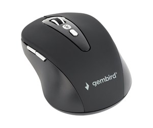 Mus - Gembird MUSWB-6B-01 - mouse - Bluetooth 3.0 - black - Mus - Optisk - 6 - Svart - MUSWB-6B-01