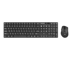 Tastatur - Natec Stingray - keyboard and mouse set - black - Tastatur & Mussett - Svart - NZB-1440