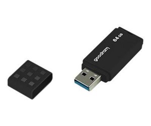 Minnepenn - GOODRAM memory USB UME3 64GB USB 3.0 Black - 64GB - Minnepenn - UME3-0640K0R11