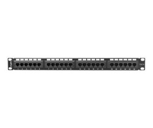 Tilbehør - Lanberg PPU5-1024-B - patch panel - 1U - 19" - PPU5-1024-B