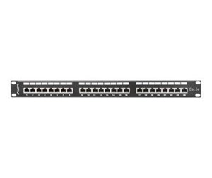 Tilbehør - Lanberg PPS5-1024-B - patch panel - 1U - 19" - PPS5-1024-B