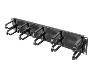 Rackskap - Lanberg AK-1204-B - 2U - Cable Management Panel - AK-1204-B