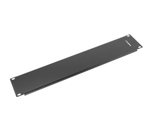 Rackskap - Lanberg AK-1402-B 19" Blanking Panel 2U Black RAL9004 - AK-1402-B