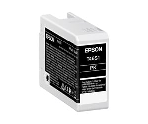 Printertilbehør blekk/toner - Epson Singlepack Photo Black T46S1 UltraChrome Pro - Blekkpatron Foto-sort - C13T46S100