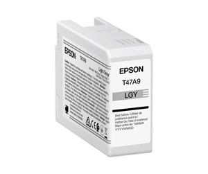 Printertilbehør blekk/toner - Epson Singlepack - Light Gray - T47A9 UltraChrome Pro - C13T47A900