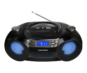 Mp3-spiller & Tilbehør - Blaupunkt BB31LED Boombox BB31LED |FM|CD - MP3-spiller - BB31LED