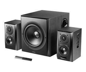 Høyttalere - PC - Edifier S351DB - speaker system - for PC - wireless - 2.1 kanaler - S351DB