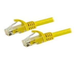 Nettverkskabel - 1.5 m CAT6 Cable - Yellow Patch Cord - Snagless - ETL Verified - patch cable - 1.5 m - yellow - N6PATC150CMYL