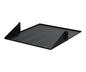 Rackskap - StarTech.com 2 Post Server Rack Shelf - Vented - Center Mount - Black - Supports up to 75 lb. - 2 post Network Rack Shelf rack shelf - 2U - CABSHF2POSTV2