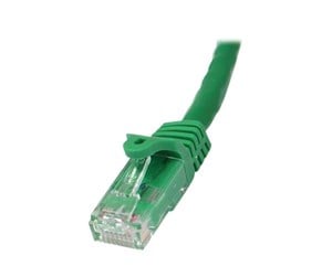 Nettverkskabel - 7.5 m CAT6 Cable - Green Patch Cord - Snagless - ETL Verified - patch cable - 7.5 m - green - N6PATC750CMGN