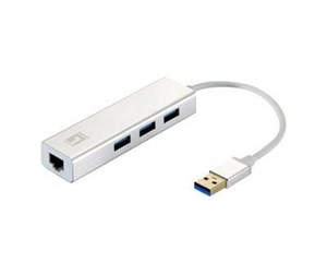 USB-hub - LevelOne USB-0503 - hub - 3 ports USB-hub - 3 porter - Hvit - USB-0503