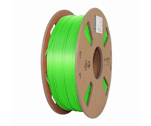 Filament - 3D Printer - Gembird PLA+ filament - Grønn - 1.75mm ø - 1 kg - 3DP-PLA+1.75-02-G