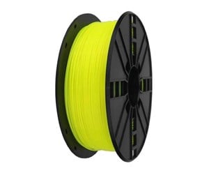 Filament - 3D Printer - Gembird PLA+ filament - Yellow - 1.75mm ø - 1 kg - 3DP-PLA+1.75-02-Y