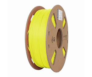 Filament - 3D Printer - Gembird PLA-filament - Fluorescerende gul - 1.75mm ø - 1 kg - 3DP-PLA1.75-01-FY