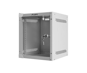 Rackskap - Lanberg WF10-2306-10S - 6U Wall-Mount Rack Cabinet (with Glass Door) - WF10-2306-10S