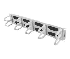 Rackskap - Lanberg Type B rack cable management panel with brush - 2U - AK-1204-S