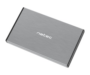 Harddisk - Tilbehør - Natec Rhino GO - storage enclosure - SATA 6Gb/s - USB 3.0 - NKZ-1281