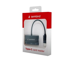 Flashminneadapter - Gembird card reader - USB-C 3.1 Gen 1 - UHB-CR3-02