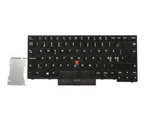 Tastatur - Lenovo Lite-On - Bærbart tastatur - til utskifting - Nordisk - Svart - 01YP359