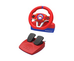 Spill - Tilbehør - HORI Mario Kart Racing Wheel Pro Mini - Wheel, gamepad and pedals set - Nintendo Switch - NSW-204U