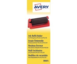 Printertilbehør blekk/toner - Avery Blekkpatroner til prispistol , Til PL1/8 og PL2/18, 58 x 161 mm - Blekktrommel Svart - IRAV5