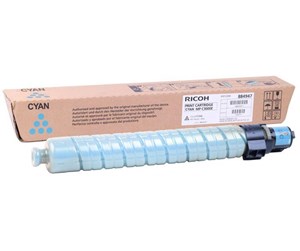 Printertilbehør blekk/toner - Ricoh - cyan - original - toner cartridge - Laser toner Blå - 842033