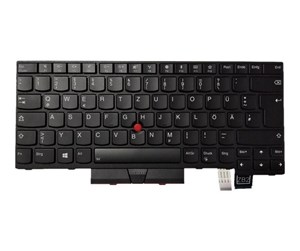 Tastatur - Lenovo Darfon - Bærbart tastatur - til utskifting - Tysk - Svart - 01HX511